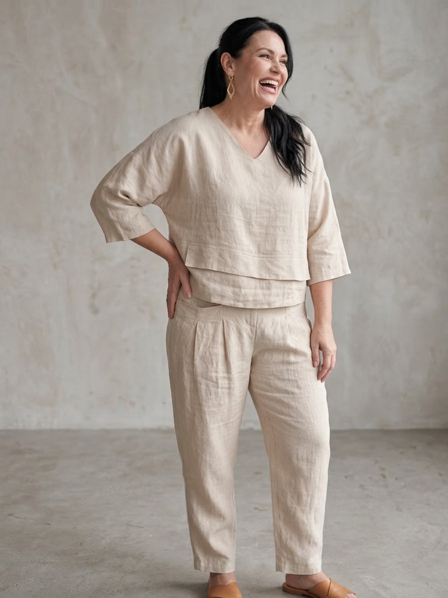 Lael | Lager Top Wide Leg Set