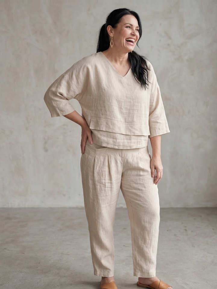 Lael | Lager Top Wide Leg Set