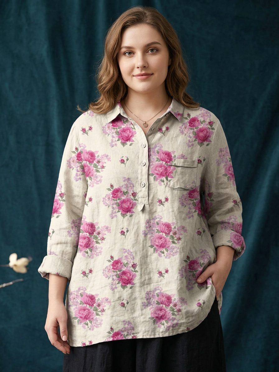 Bria | Blommig Blus