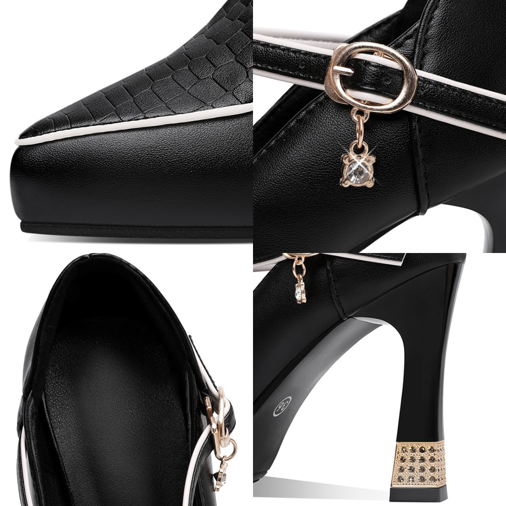 Monroe – T-Bar Juvel Pumps