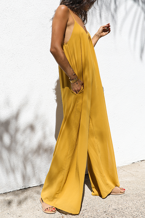 Anneliese - Klassisk Silhuett Med Fickor Jumpsuit