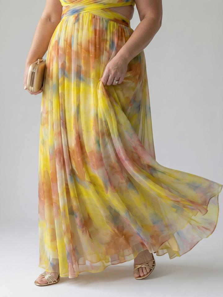 Stella &amp; Grace™ | Mjuk Wrap Maxi Klänning