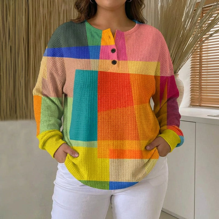 Vintage Färgad Sweatshirt