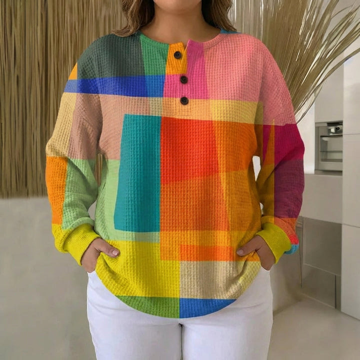 Vintage Färgad Sweatshirt