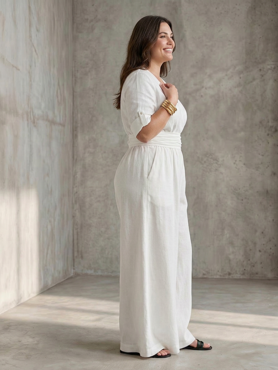 Maeve | Korskropp Bred Ben Jumpsuit