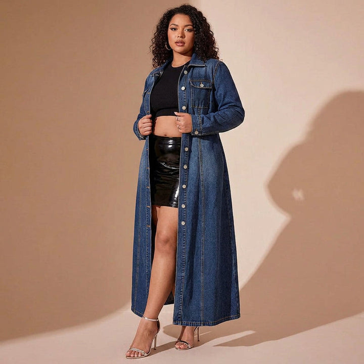 Wanda Denim Cardigan Klänning
