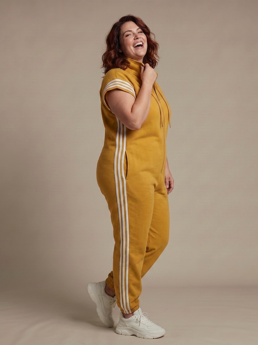 Winslow | Zip Framsida Randpanel Jumpsuit