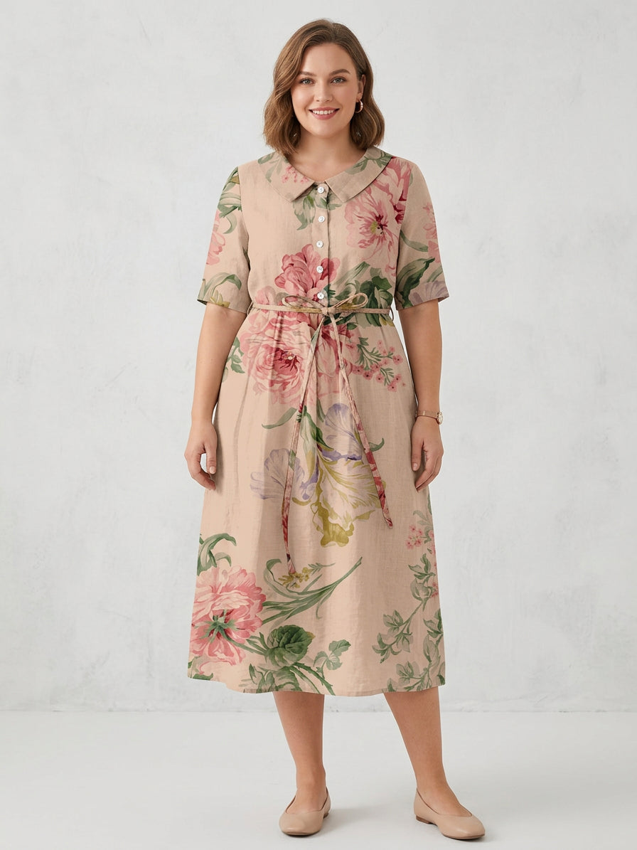 Ula | Blush Garden Klänning