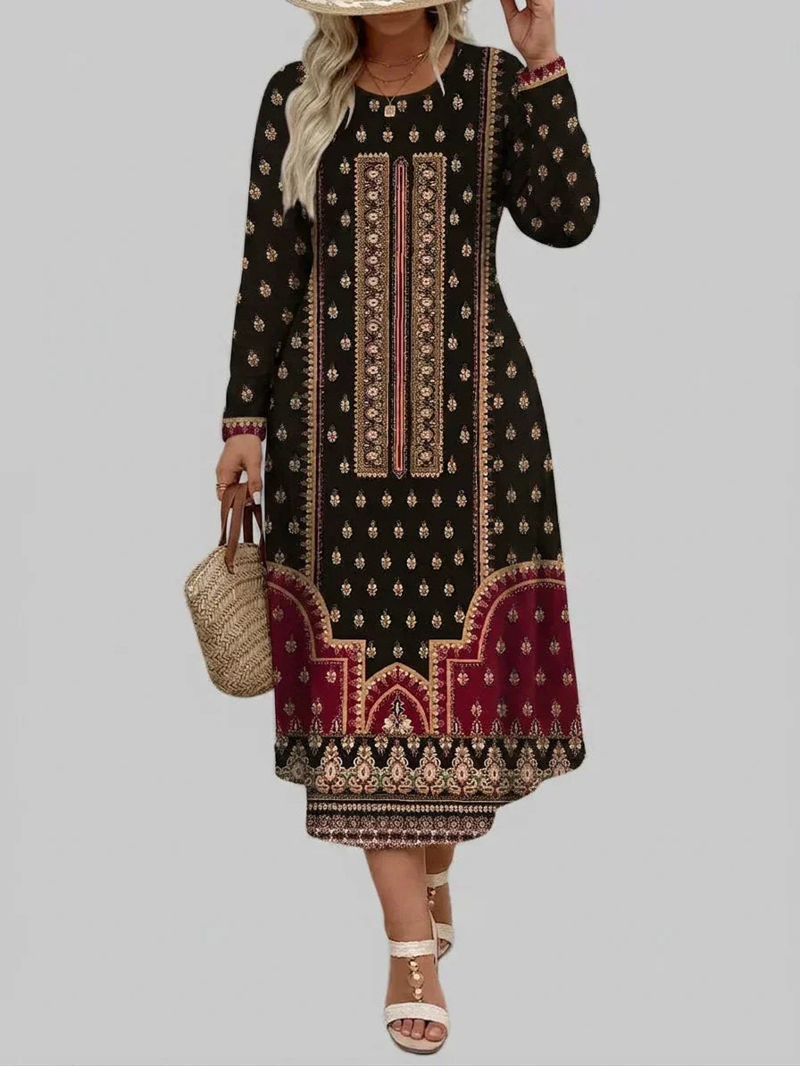 Cordelia | Retro Boho Klänning