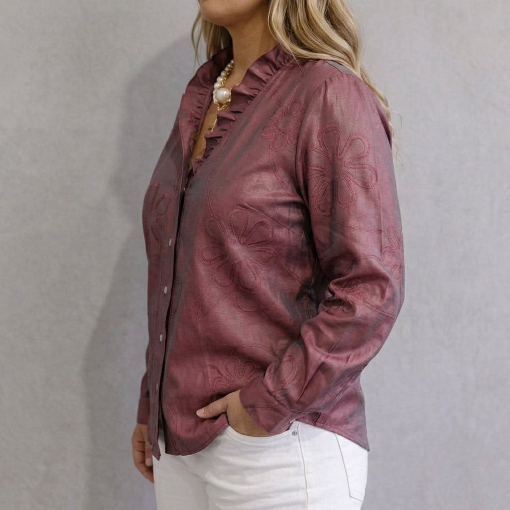 Alessia | Blommig Blus