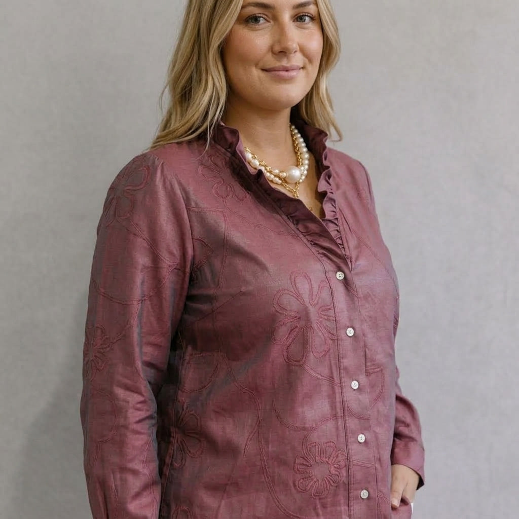 Alessia | Blommig Blus