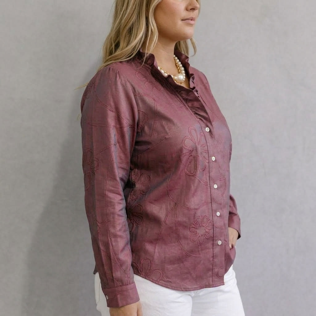 Alessia | Blommig Blus