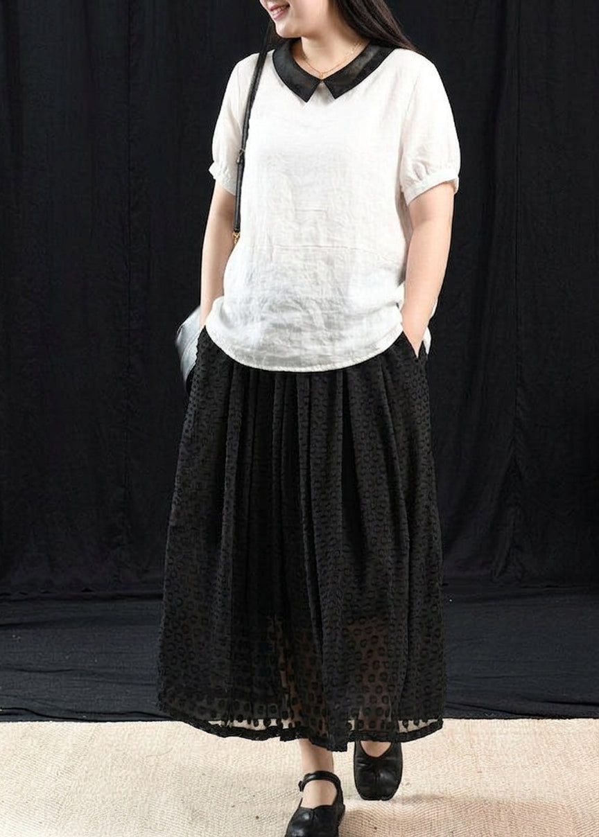 Saoirse - Sommar Linne Skjorta Blus