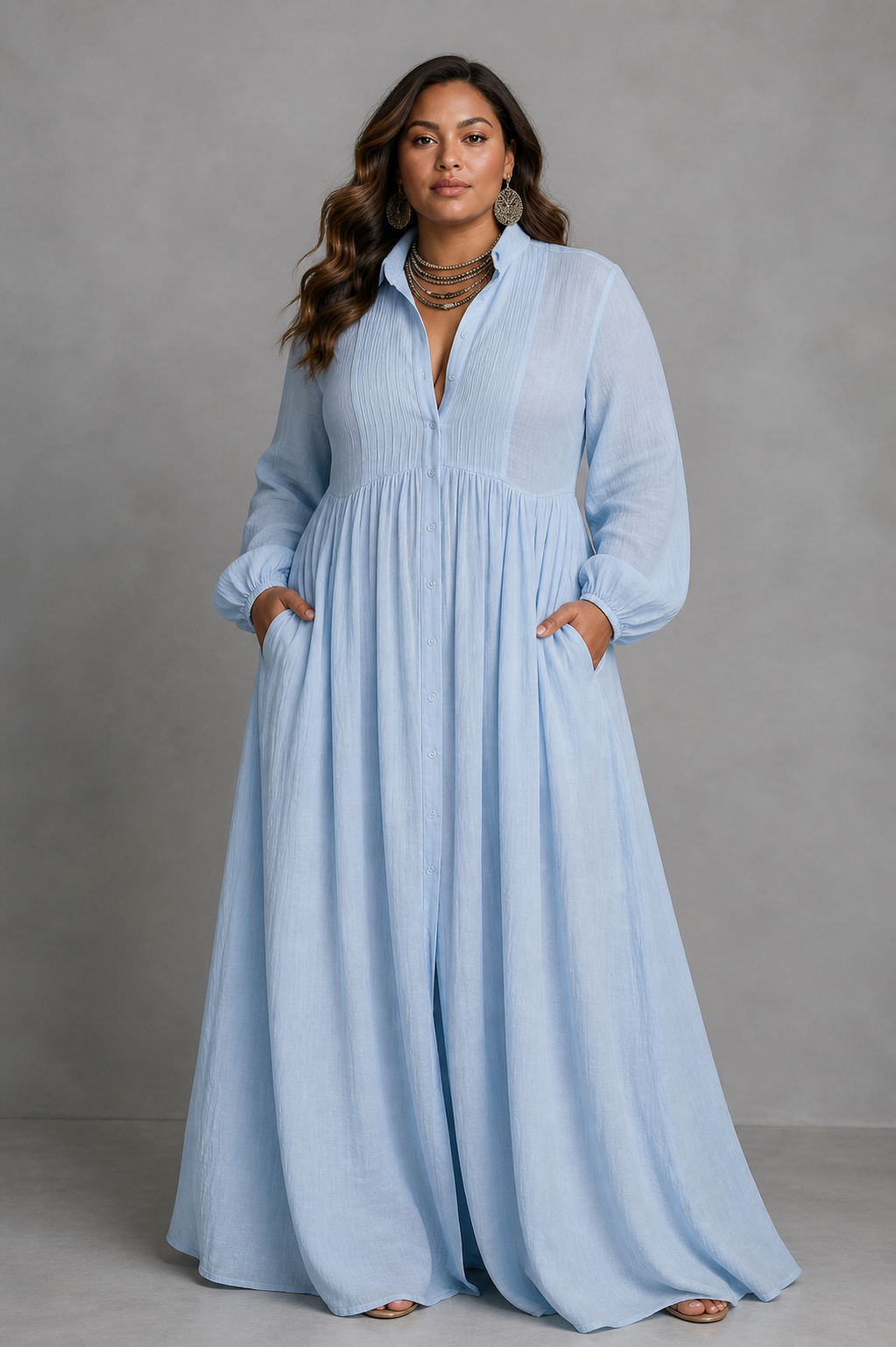 Sabine | Elegant Maxi Klänning