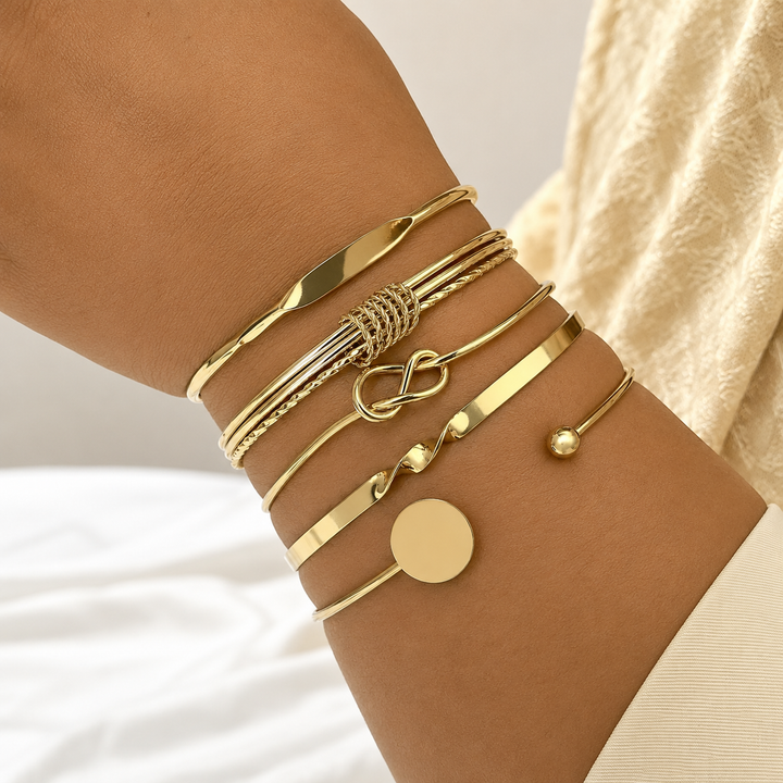 Winslow Elegance Armband Set | Guld
