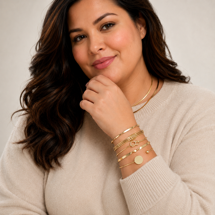 Winslow Elegance Armband Set | Guld