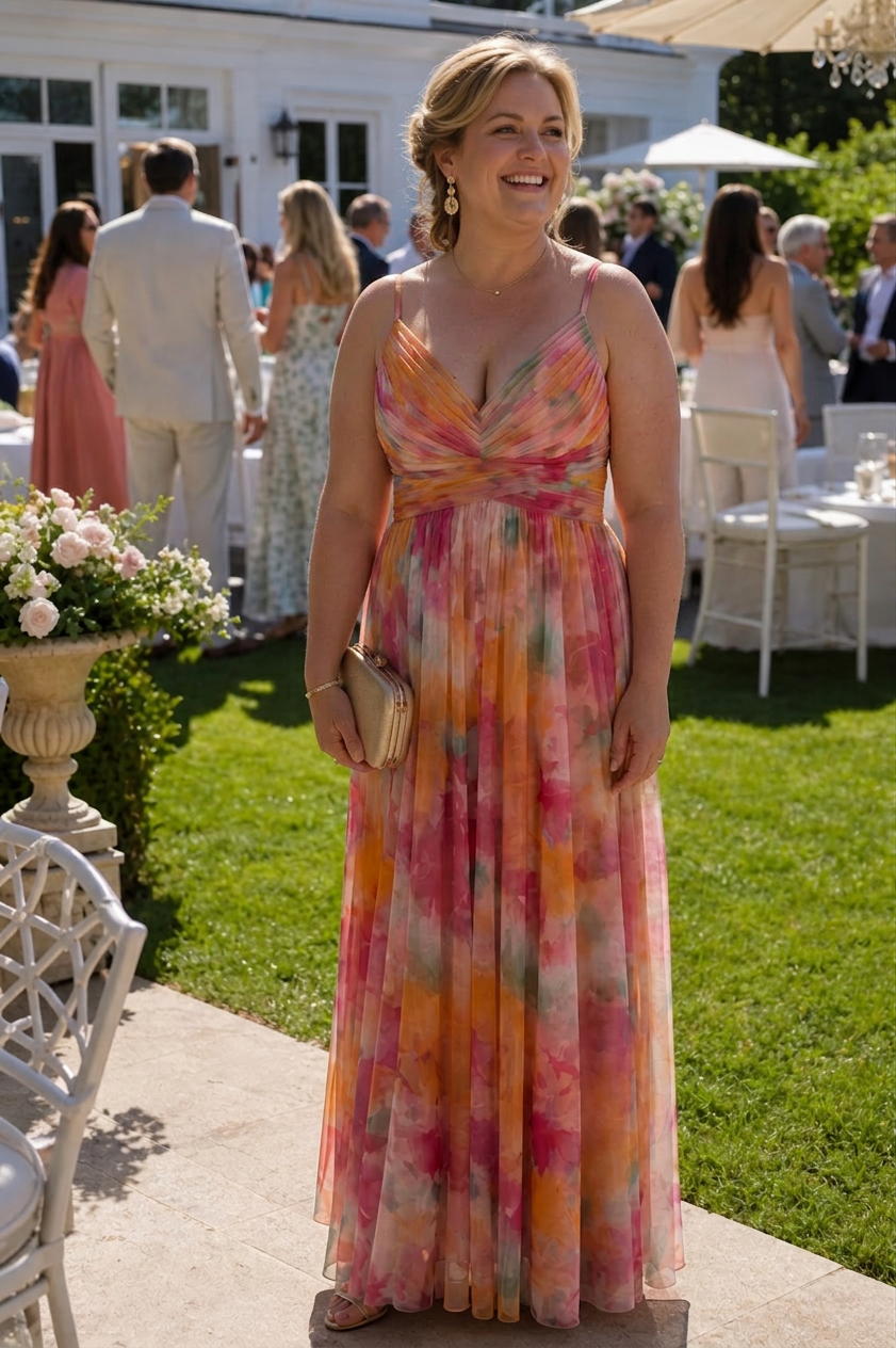 Stella &amp; Grace™ | Mjuk Wrap Maxi Klänning