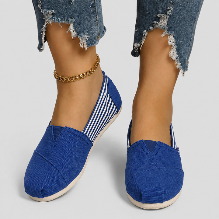 Elara | Lätta Canvas Slip-On Flats