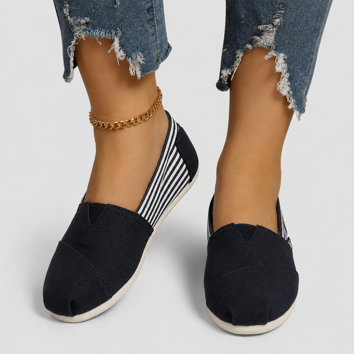 Elara | Lätta Canvas Slip-On Flats