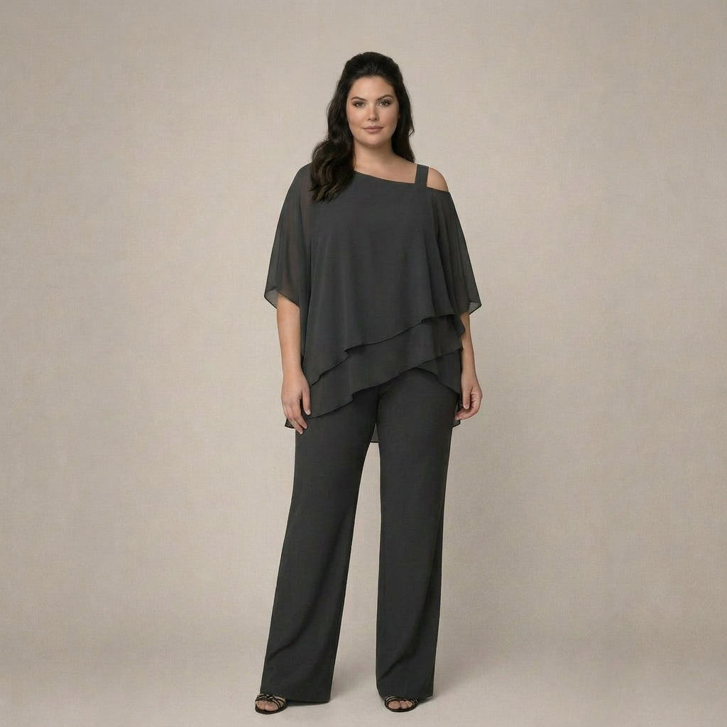 Gwen | Elegant Set med Lagerblus