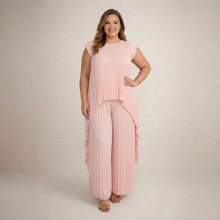 Aisha | Elegant Plisserad Set