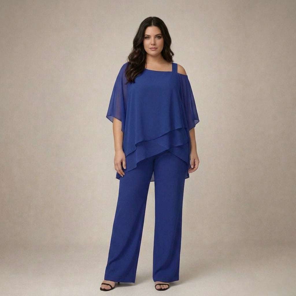 Gwen | Elegant Set med Lagerblus