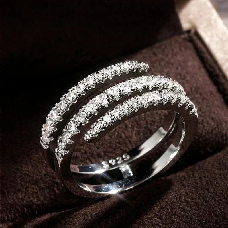 Cosima Sassetti Ring | Vitt Guld