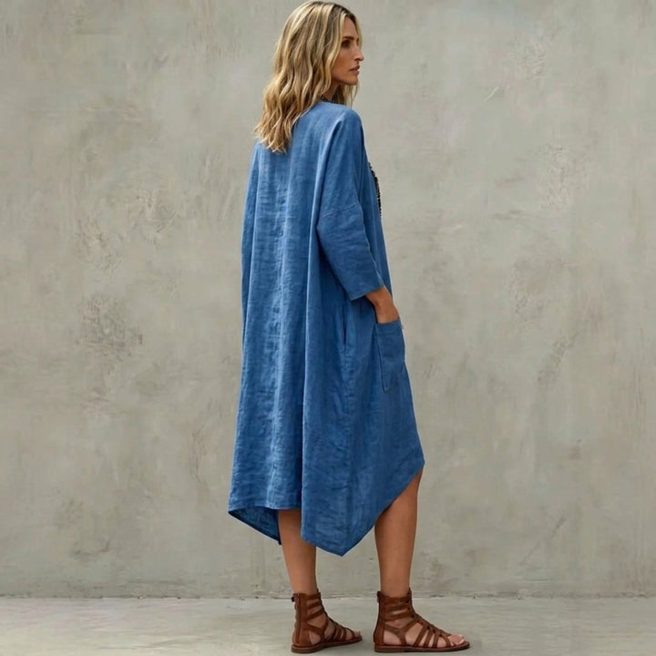 Iona | Avslappnad Kaftan Maxiklänning