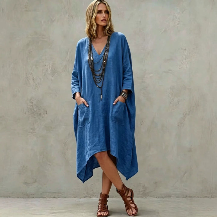 Iona | Avslappnad Kaftan Maxiklänning