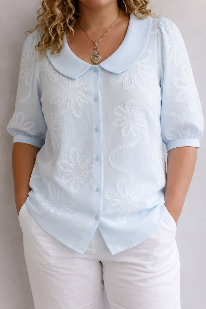 Wynne | Blommig Blus