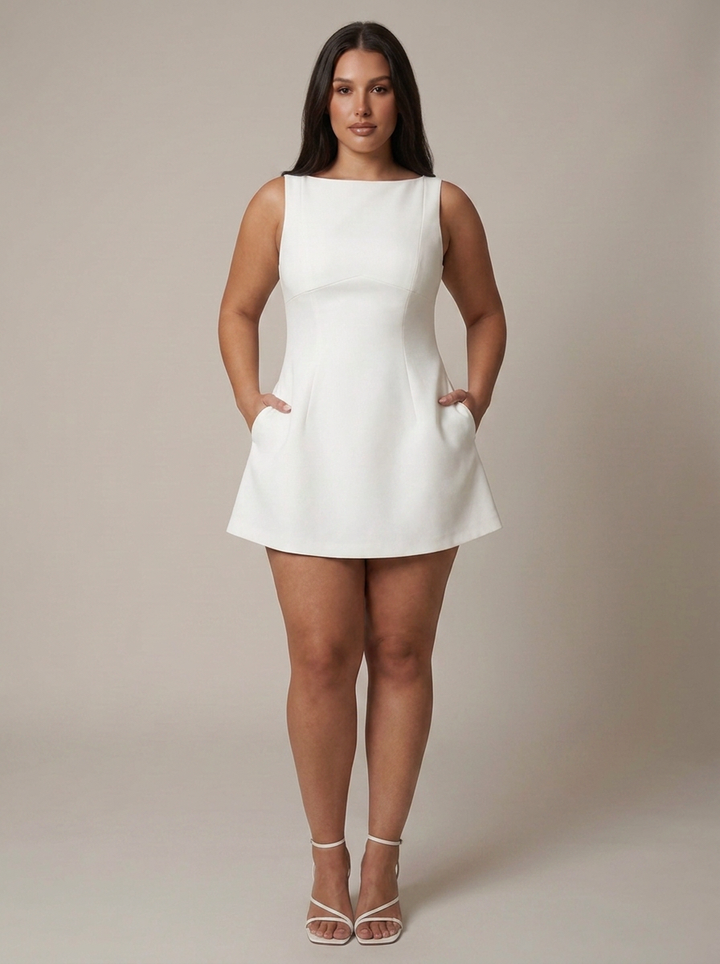 Magnolia Mini Klänning