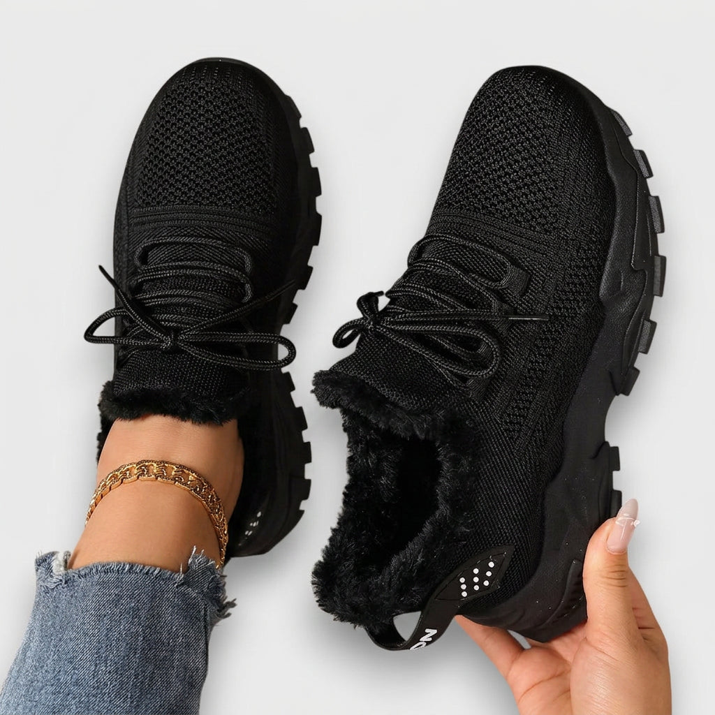 Estelle | Snörade Vinter Sneakers