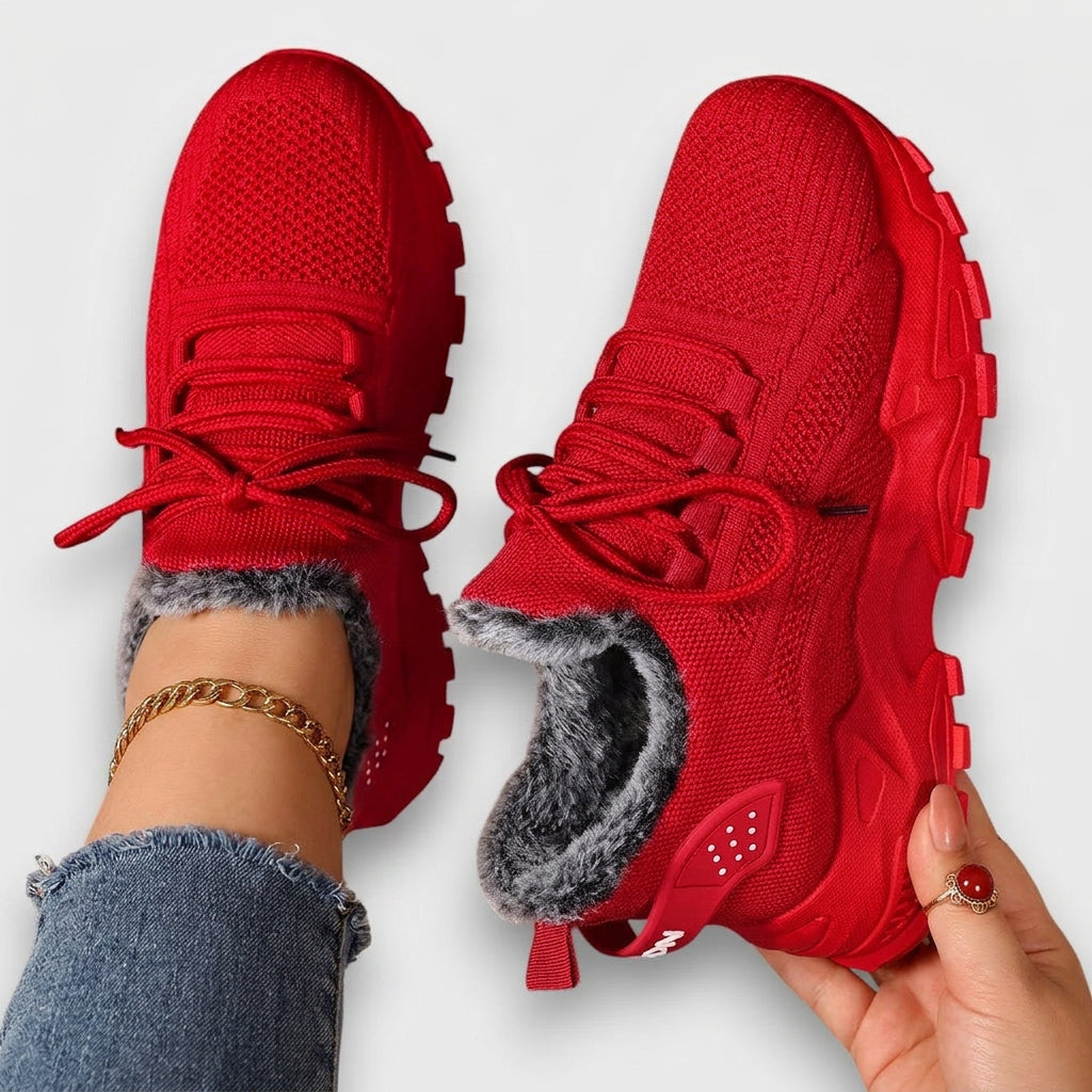 Estelle | Snörade Vinter Sneakers
