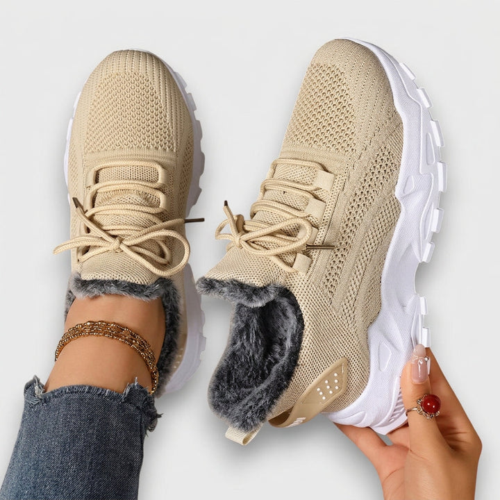 Estelle | Snörade Vinter Sneakers