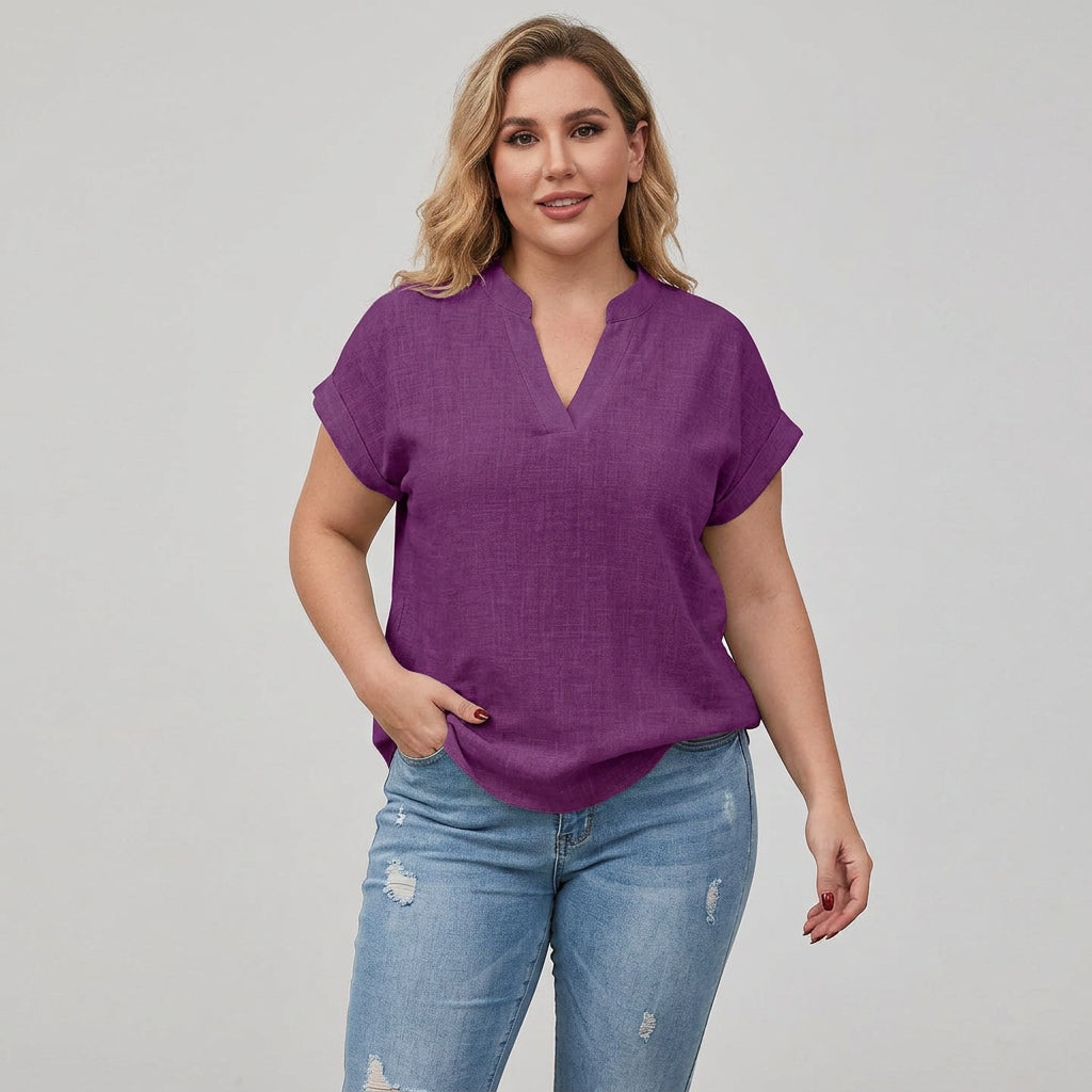 Ysolde | Bekväm V-ringad Blus