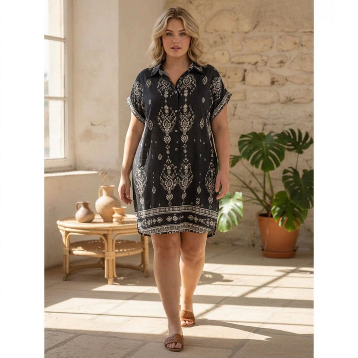 Mira - Vintage Boho Klänning