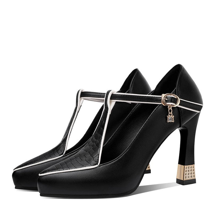 Monroe – T-Bar Juvel Pumps