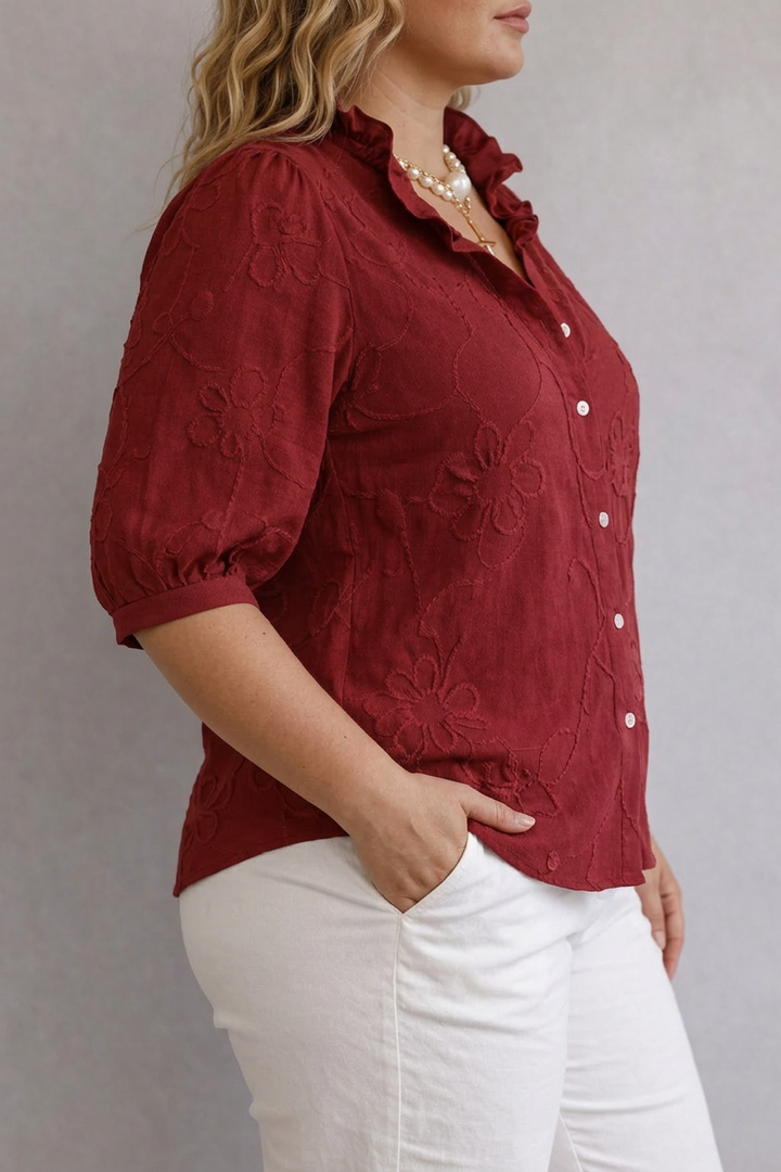 Giselle | Blommig Blus