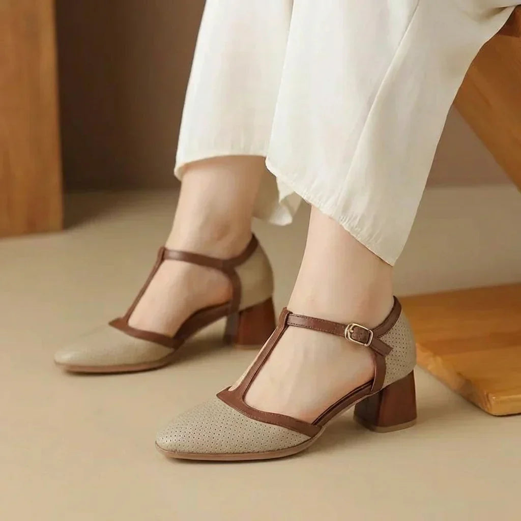 Harlow Mid Heel Skor