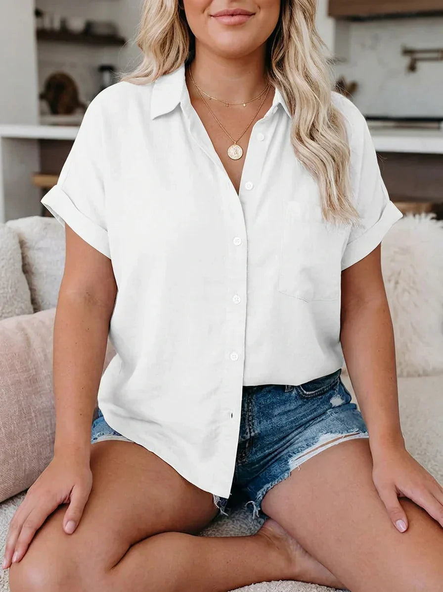Yara | Avslappnad Passform Casual Blus