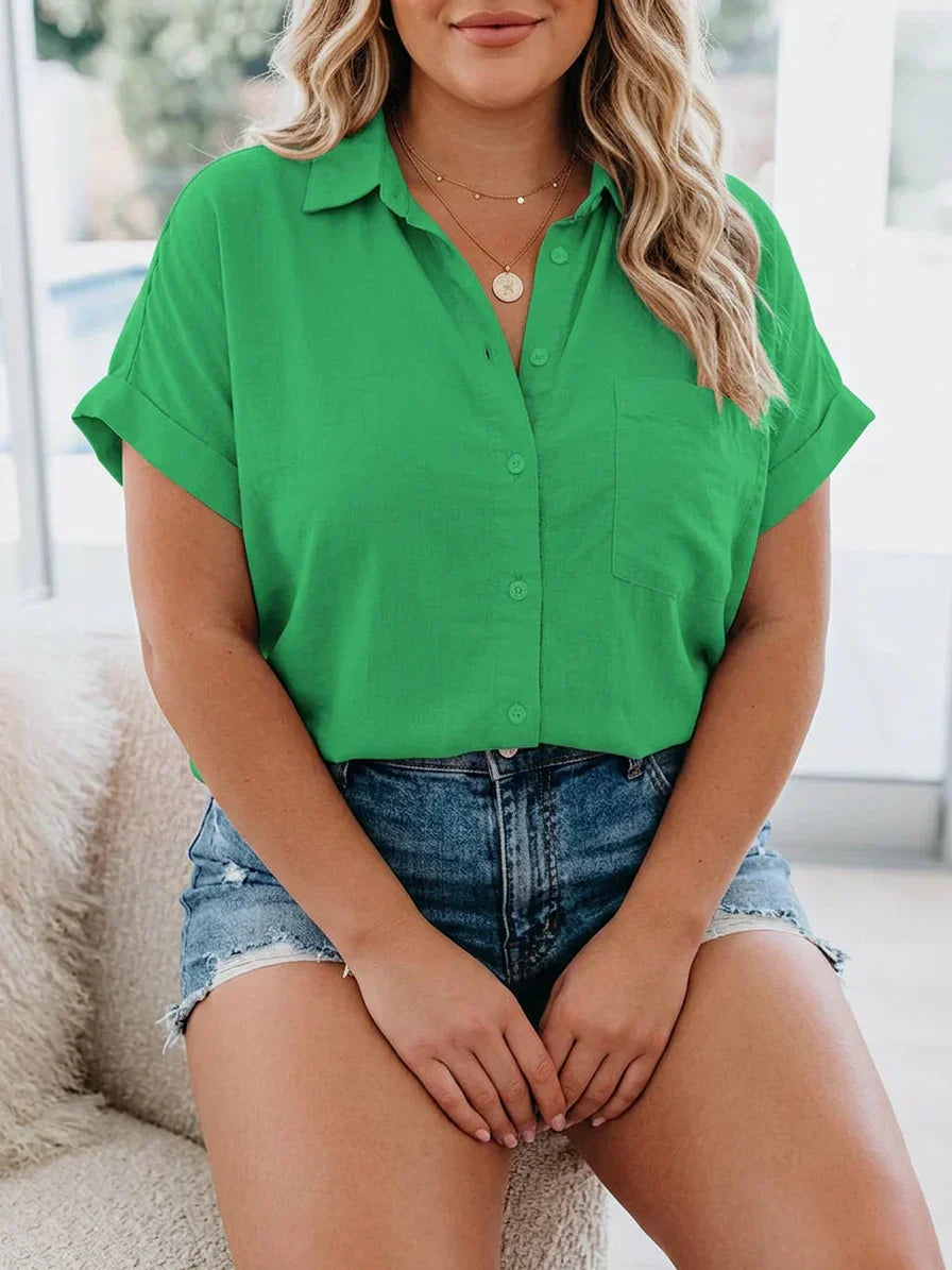 Yara | Avslappnad Passform Casual Blus