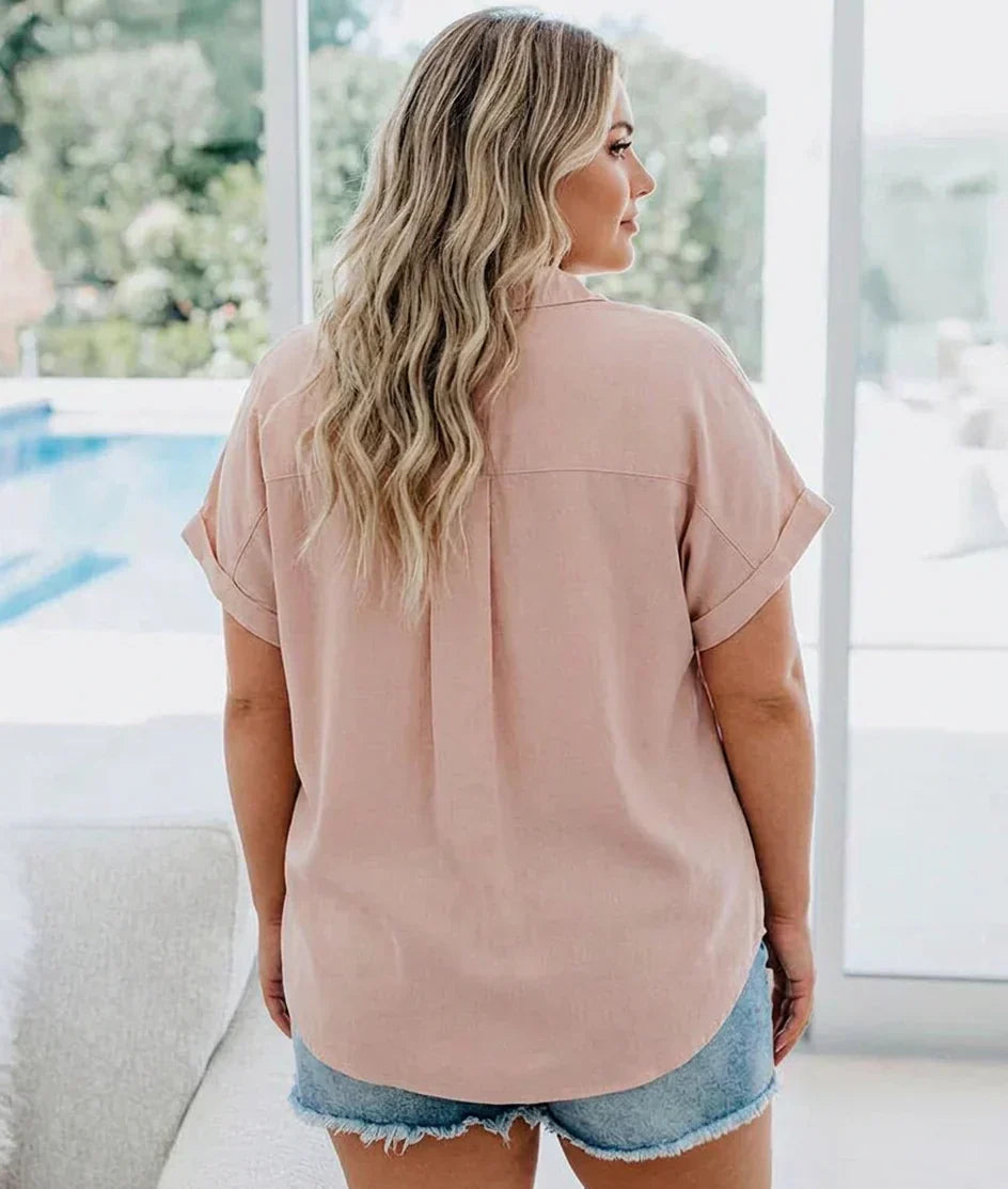 Yara | Avslappnad Passform Casual Blus