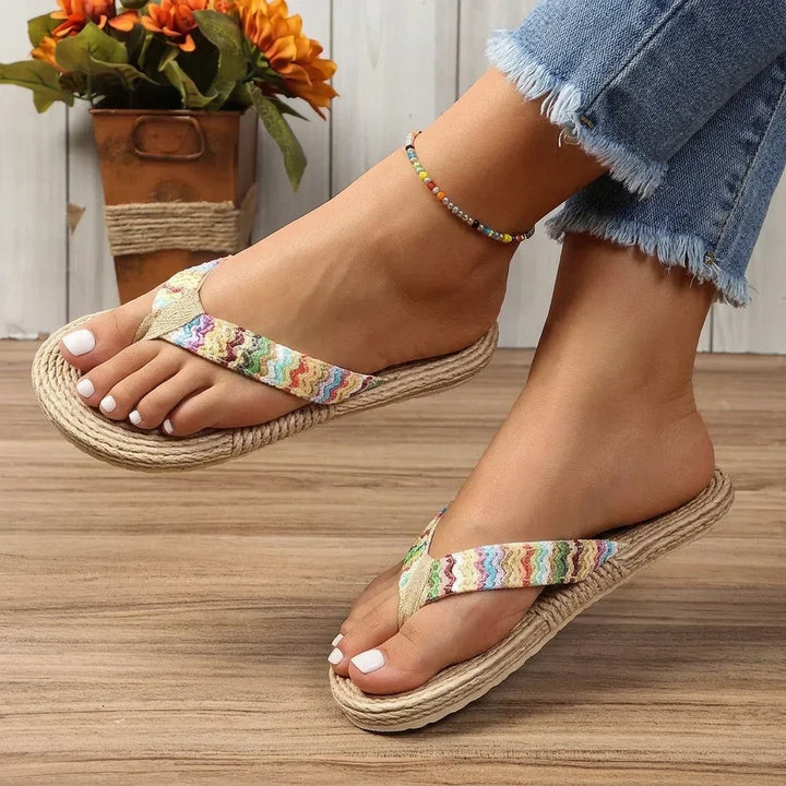 Marlowe | Flätade Flip Flops