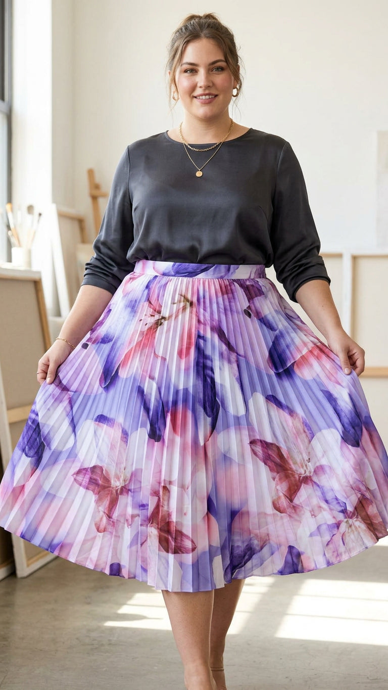 Pemberley | Blommig Maxi