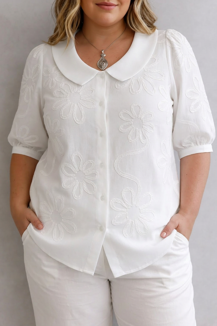 Mireille | Blommig Blus