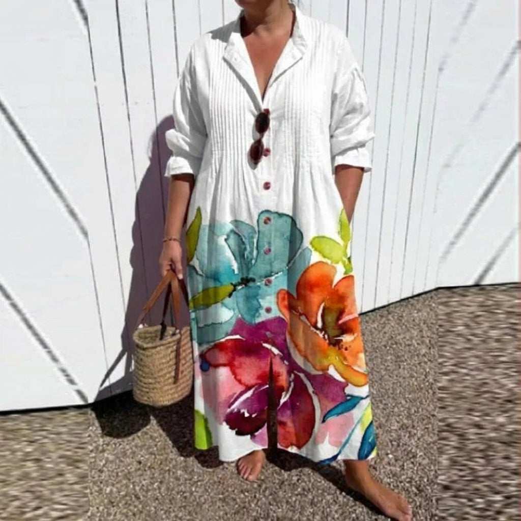 Yuki | Elegant Bohemisk Klänning