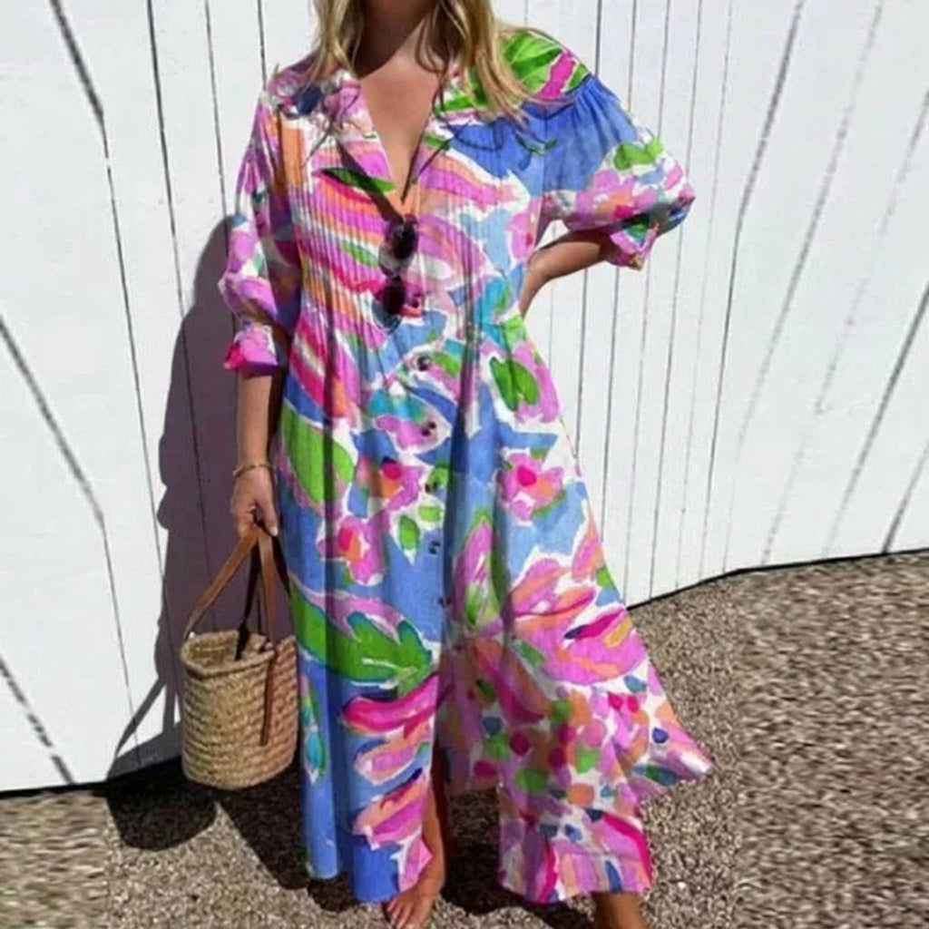 Yuki | Elegant Bohemisk Klänning