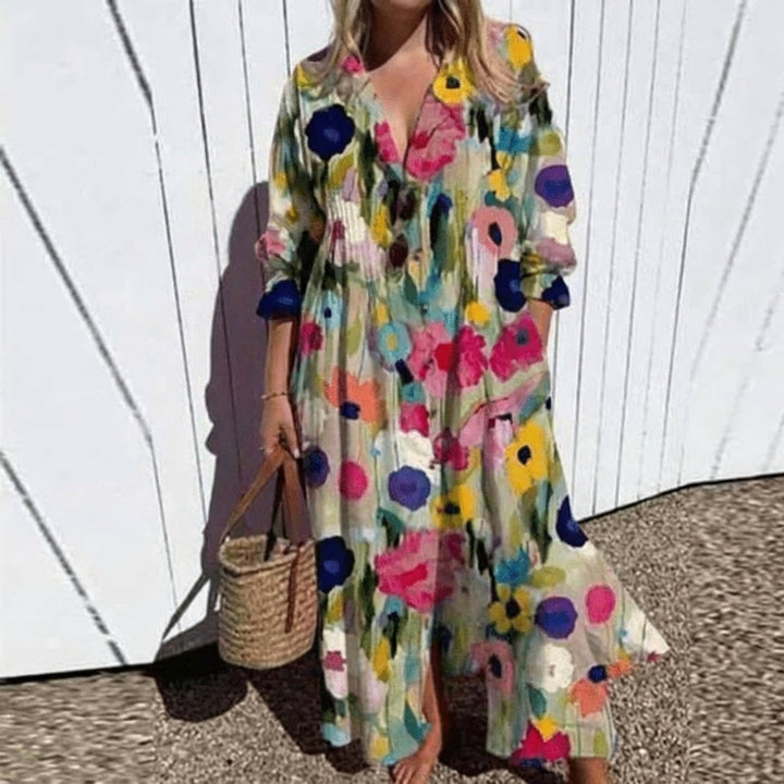 Yuki | Elegant Bohemisk Klänning