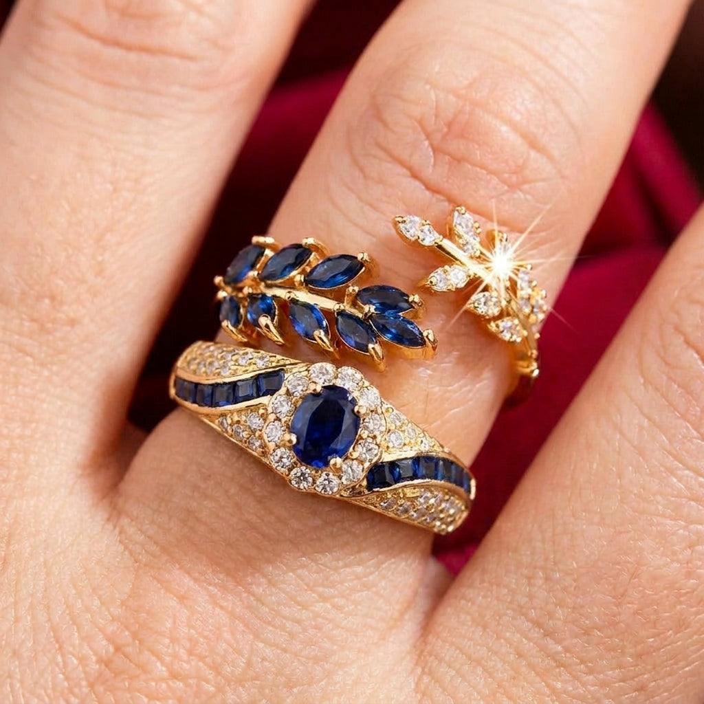 Romilly Moraziel ringset | Guld