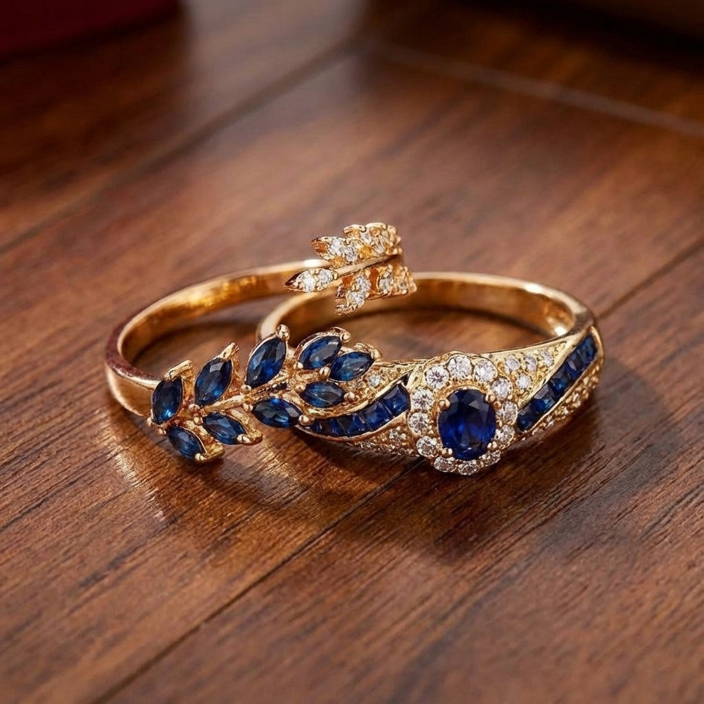 Romilly Moraziel ringset | Guld